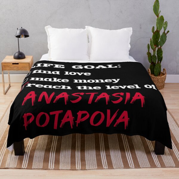 Item preview, Life goal - Anastasia Potapova designed and sold by 2Girls1Shirt.