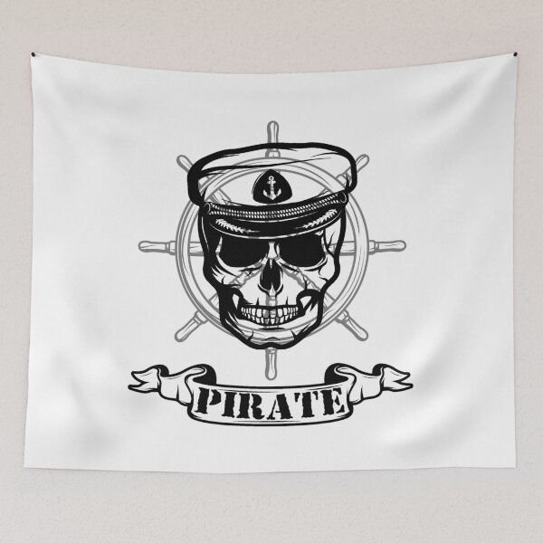 Item preview, Pirate - Skull - Treasure designed and sold by stella-shop.