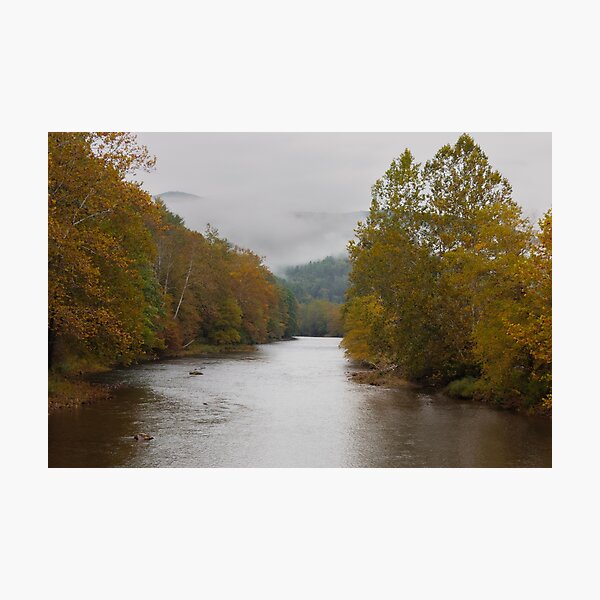 Item preview, Kettle Creek Fall Foliage Misty Morning designed and sold by KC-IM.