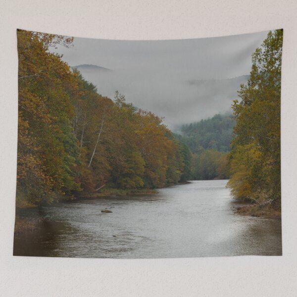 Item preview, Kettle Creek Fall Foliage Misty Morning designed and sold by KC-IM.