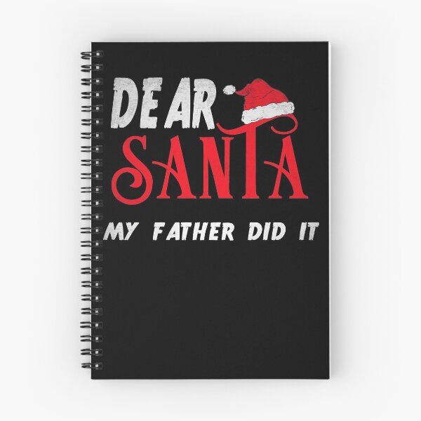 Item preview, Dear Santa My Father Did It Funny Christmas Retro  designed and sold by ACHRAF877.