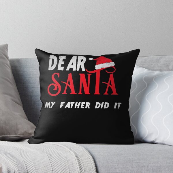 Item preview, Dear Santa My Father Did It Funny Christmas Retro  designed and sold by ACHRAF877.