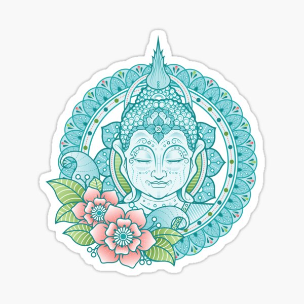 Item preview, The Turquoise Buddha designed and sold by pointpositive.