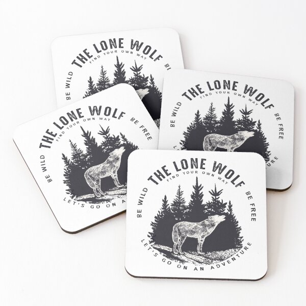 Item preview, The Lone Wolf Find Your Own Way. designed and sold by KMLdesign.
