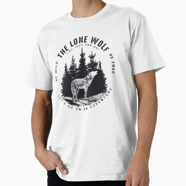 Aperçu de l'œuvre The Lone Wolf Find Your Own Way. créée et vendue par KMLdesign.