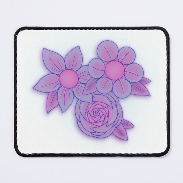 Item preview, Neon flowers designed and sold by trifectastudios.