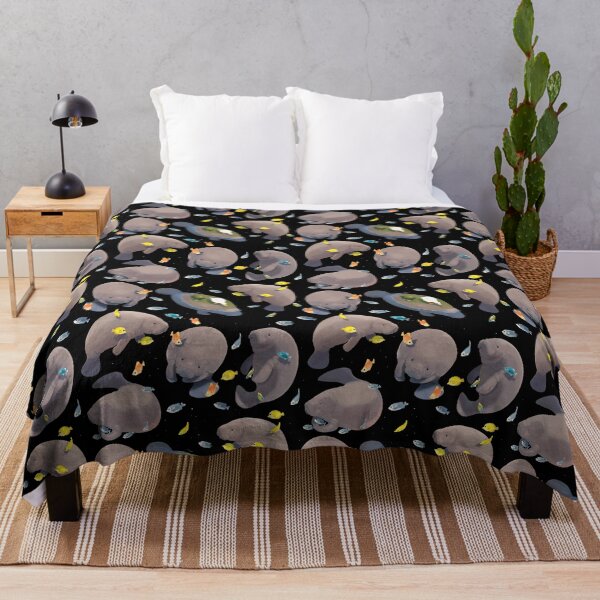 Item preview, All-Over Adorable Manatee Print designed and sold by You Store.