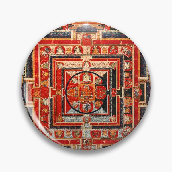 Item preview, Buddhist Hindu Mandala 9 designed and sold by GuyBlank.