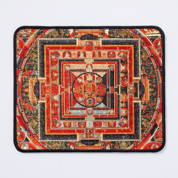 Item preview, Buddhist Hindu Mandala 9 designed and sold by GuyBlank.