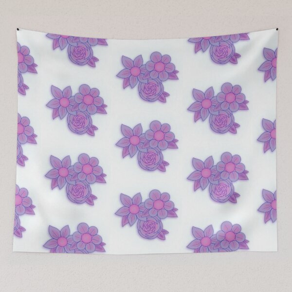 Item preview, Neon flowers designed and sold by trifectastudios.