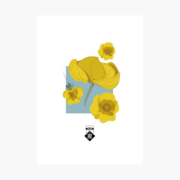 Item preview, Yellow Flowers designed and sold by EPIdesign.