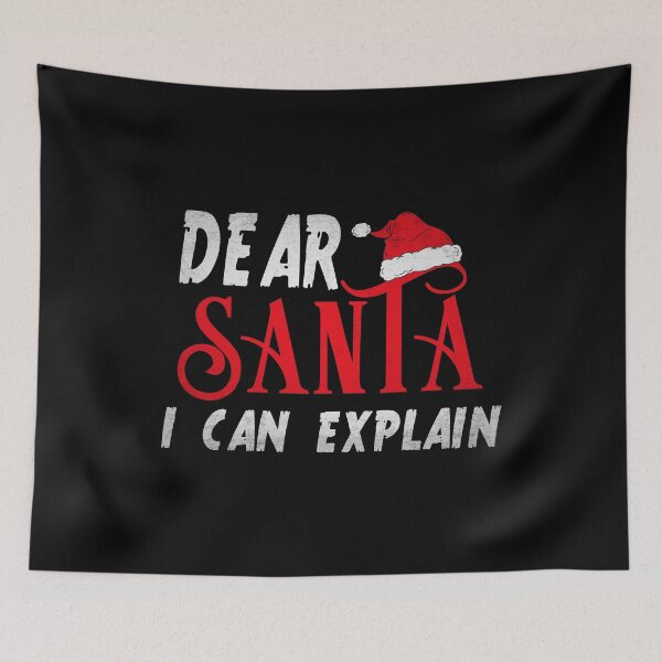 Item preview, Dear Santa i can explain Funny Christmas Retro  designed and sold by ACHRAF877.