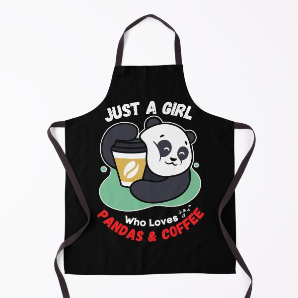 Item preview, Just A Girl Who Loves Pandas And Coffee designed and sold by EyanShop.