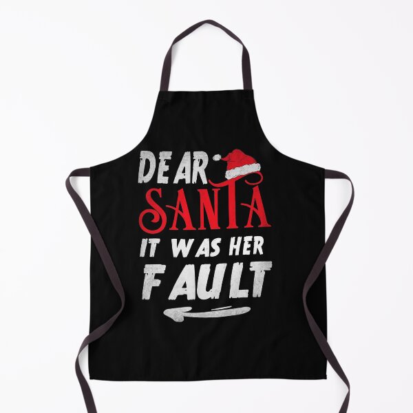 Item preview, Dear Santa It Was Her Fault Funny Christmas Retro  designed and sold by ACHRAF877.