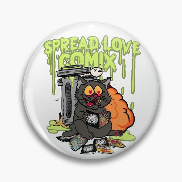 Item preview, Fat Cat Spread Love designed and sold by spreadlovecomix.