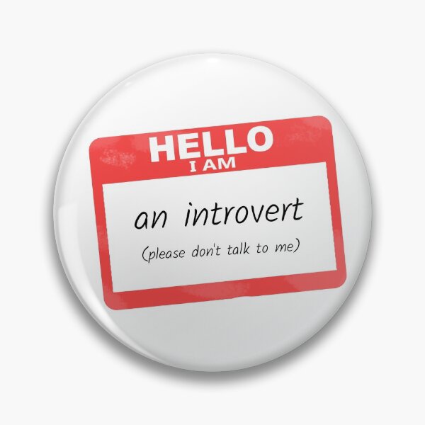 Item preview, Hello I am an Introvert designed and sold by FlakeyBiscuit3.