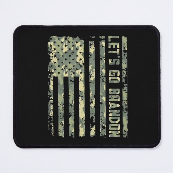 Item preview, Let's Go Brandon Camouflage USA Flag designed and sold by Norman1948.