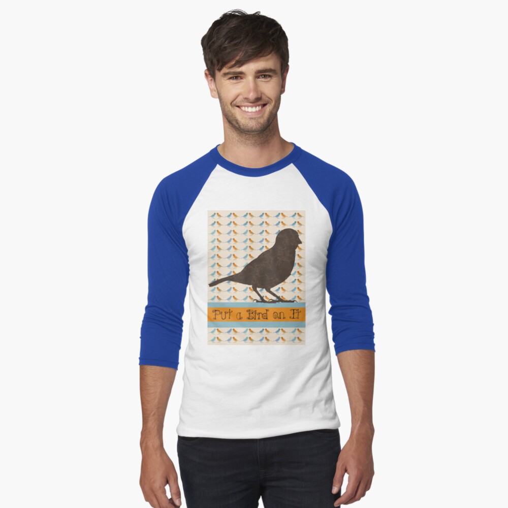 Item preview, Baseball ¾ Sleeve T-Shirt designed and sold by CanisPicta.