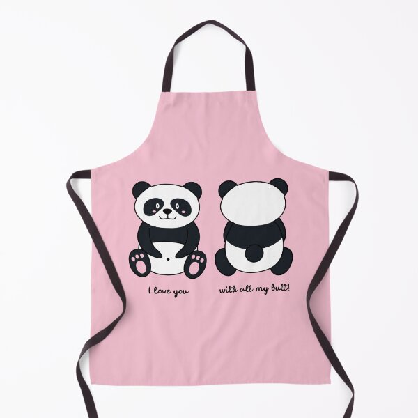 Item preview, Cute animal friendly panda - I love you, with all my Butt. designed and sold by Studio TANFF.
