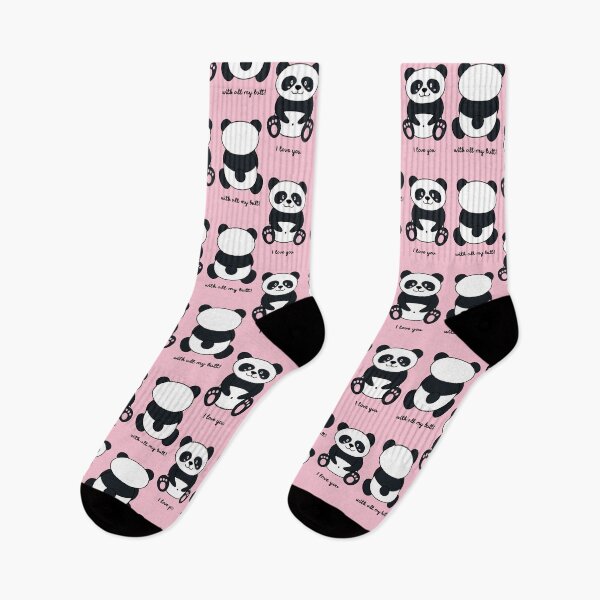 Item preview, Cute animal friendly panda - I love you, with all my Butt. designed and sold by Studio TANFF.