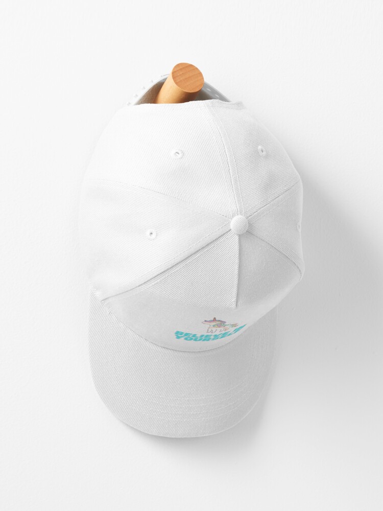 Alternate view of Beautiful design in great colors and positive phrase Cap