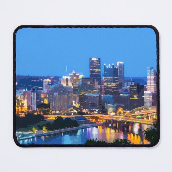 Aperçu de l'œuvre Pittsburgh Skyline créée et vendue par Dee-Tea.