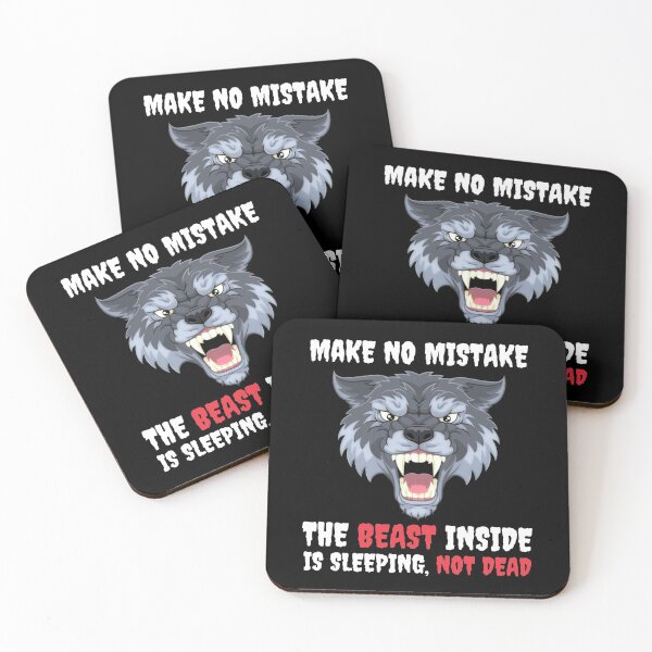 Item preview, Make No Mistake The Beast Inside Is Sleeping Not Dead designed and sold by ExploreTheStore.