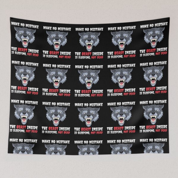 Item preview, Make No Mistake The Beast Inside Is Sleeping Not Dead designed and sold by ExploreTheStore.