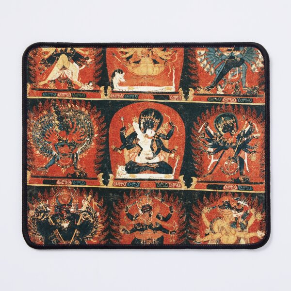 Item preview, Buddhist Tantric Deity Thangka designed and sold by GuyBlank.