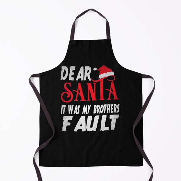 Item preview, Dear Santa It Was My Brothers Funny Christmas Retro designed and sold by ACHRAF877.
