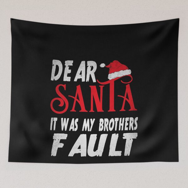 Item preview,  Dear Santa It Was My Brothers Funny Christmas Retro  designed and sold by ACHRAF877.