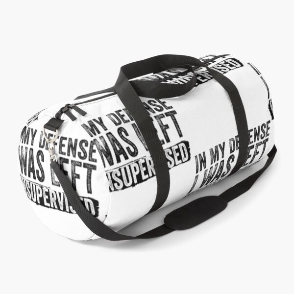 Item preview, Funny Retro In My Defense, I Was Left Unsupervised designed and sold by DesignoresLTD.
