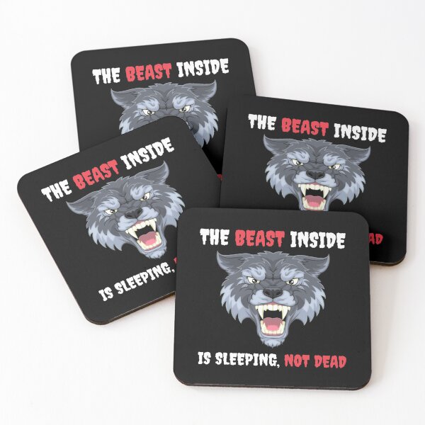 Item preview, The Beast Inside Is Sleeping Not Dead - Make No Mistake - Make No Mistake The Beast Inside Is Sleeping Not Dead designed and sold by ExploreTheStore.
