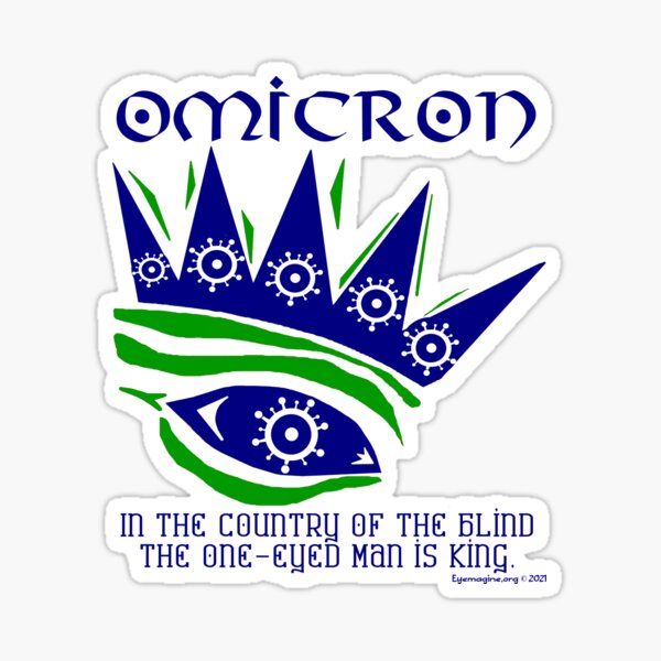 Omicron Sticker