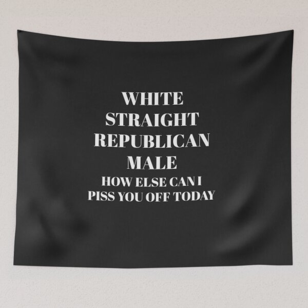 Item preview, White Straight Republican Male Funny Conservative designed and sold by Thomas Pinnell.