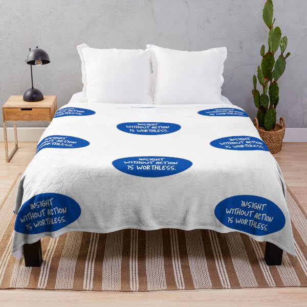 Item preview, Insight without action is worthless. designed and sold by EnlightParis.