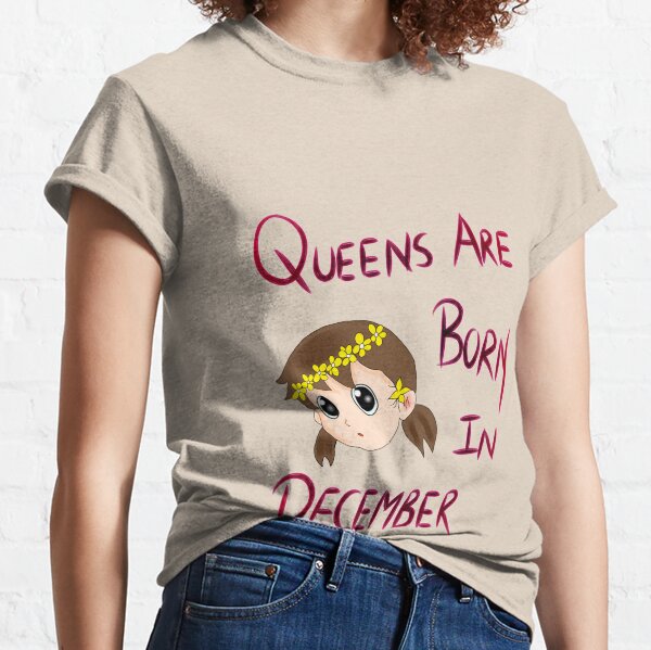 Camiseta personalizada de cumpleaños de diciembre para mujer, camiseta  personalizada de cumpleaños de diciembre, diciembre es mi mes de cumpleaños
