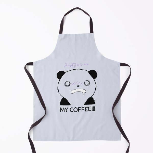 Item preview, Cute animal friendly panda - Just Give Me MY COFEE. designed and sold by Studio TANFF.
