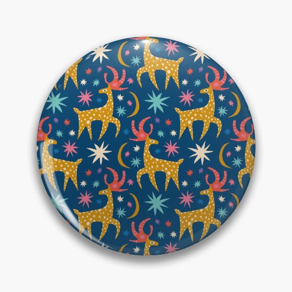 Item preview, Christmas Gifts - Raindeer Stars and Moon - Teal Yellow designed and sold by NoMatterLab.