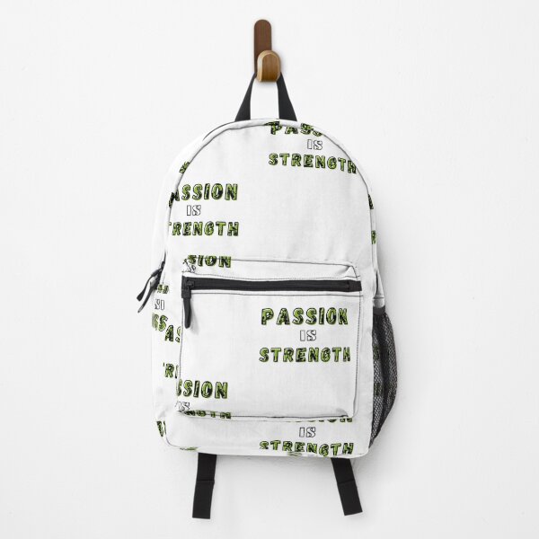 Item preview, Passion Is Strength Green Black designed and sold by Rainbows Rock.