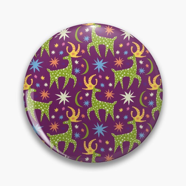 Item preview, Christmas Gifts - Raindeer Stars and Moon - Purple Green designed and sold by NoMatterLab.