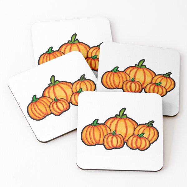 Item preview, Pumpkin Patch Autumn Halloween Illustration designed and sold by Harriet Linton.