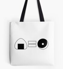 Onigiri = Donut Tote Bag