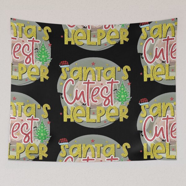 Item preview, Sants's cutest little helper designed and sold by amy greaves.