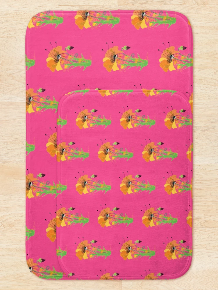 Thumbnail 5 of 6, Bath Mat, Namaste designed and sold by InfinitePathArt.