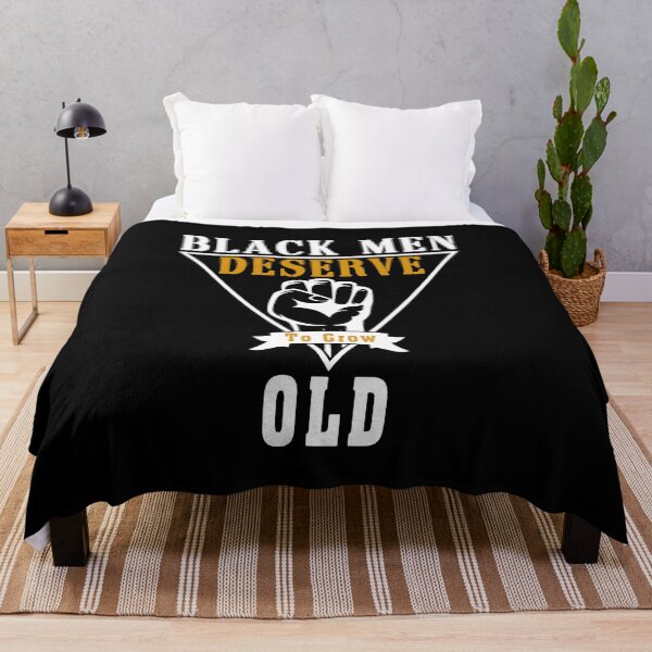 Item preview, Black Men Deserve To Grow Old designed and sold by Bouchfashions.