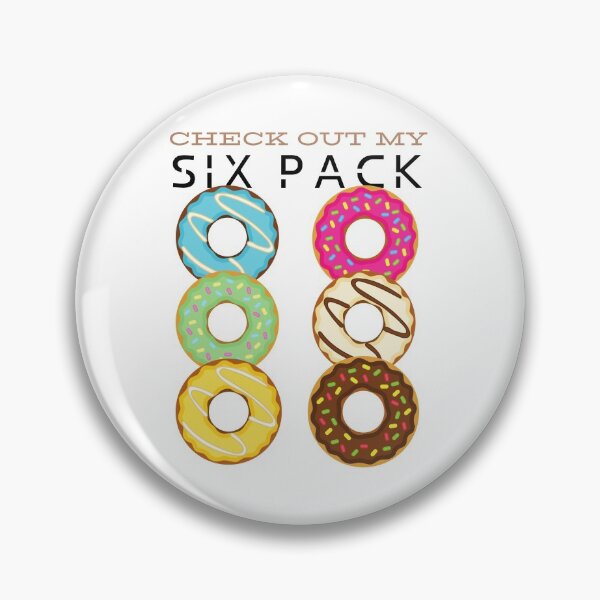 Item preview, Donut Six Pack - Men's Funny T-shirt designed and sold by BWAYZ.