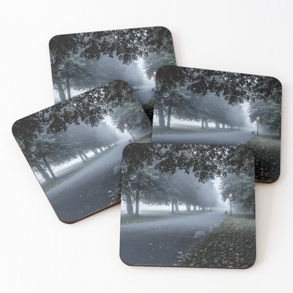 Item preview, Misty autumn morning in Sefton Park Liverpool designed and sold by Dominic Shaw-McIver.