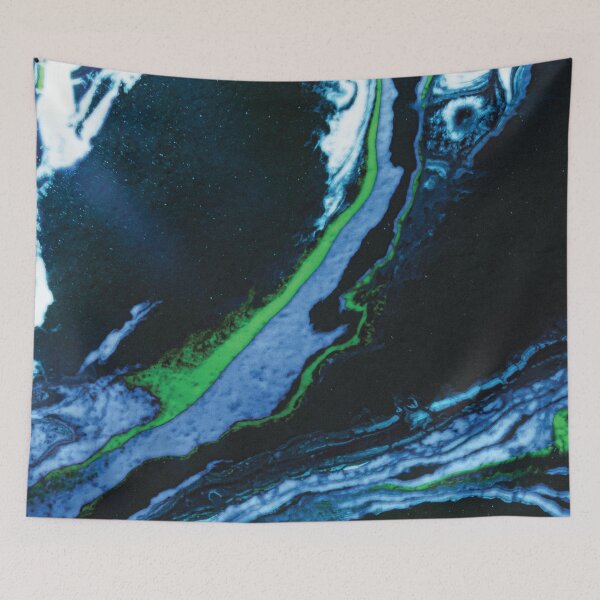 Item preview, Blue Green Abstract Pattern designed and sold by Koala Designs.