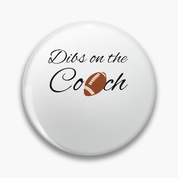 Item preview, Dibs On The Coach Football designed and sold by PaulPolygonart.
